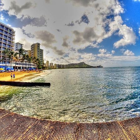 Waikiki Shore 515 Beachfront & Upgrade Apartment Honolulu Exterior foto